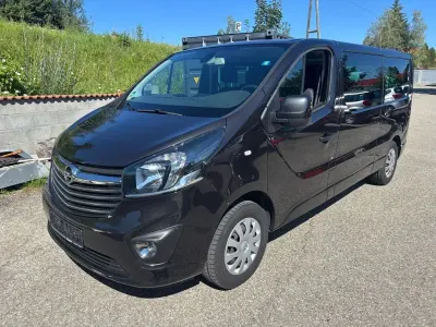 Gebraucht Opel Vivaro 125 PS (91 kW) 2018 Schwarz Van / Kleinbus