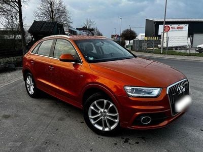Second-hand Audi Q3 S-Line 170 CP (125 kW) 2014 Portocaliu SUV