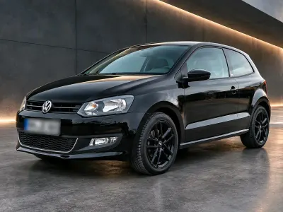 Gebraucht VW Polo Style 86 PS (63 kW) 2011 Schwarz Kleinwagen