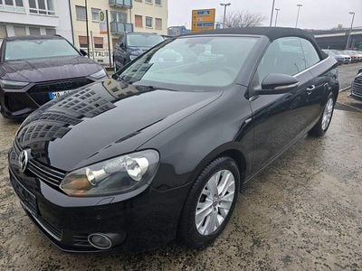 Gebraucht VW Golf Cabriolet Life 105 PS (77 kW) 2014 Schwarz Cabrio