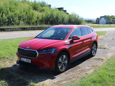 Gebraucht Skoda Enyaq iV 150 kW (204 PS) 2021 Rot SUV
