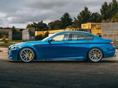 Gebraucht BMW M5 Competition Edition 575 PS (422 kW) 2015 Blau Limousine