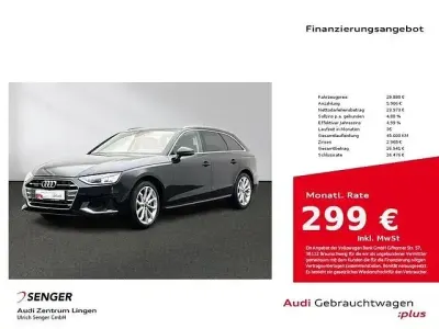 Brugt Audi A4 Advanced Plus 204 HK (150 kW) 2023 Sort Stationcar