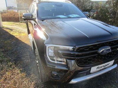 Ny Ford Ranger Wildtrack 205 HK (150 kW) 2025 Sort Pickup / Ladvogn