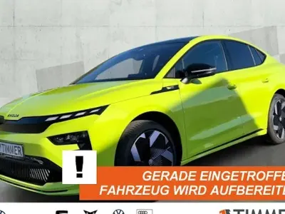 Begagnad Skoda Enyaq iV RS 250 kW (340 HK) 2025 Grön SUV