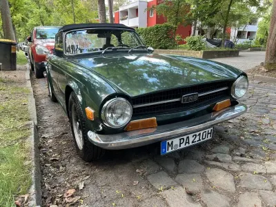 Gebraucht Triumph TR6 95 PS (69 kW) 1972 Grün Cabrio