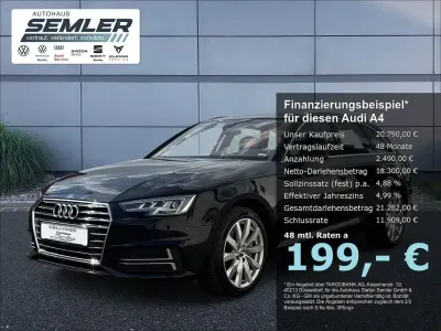 Gebraucht Audi A4 Design 190 PS (139 kW) 2019 Schwarz Kombi