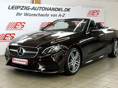 Używany Mercedes E200 AMG line 197 KM (144 kW) 2020 Czerwony Kabriolet