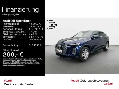 Gebraucht Audi Q5 204 PS (150 kW) 2025 Navarrablau metallic SUV