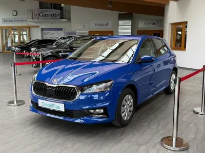 Gebraucht Skoda Fabia 65 PS (47 kW) 2023 Blau Kleinwagen