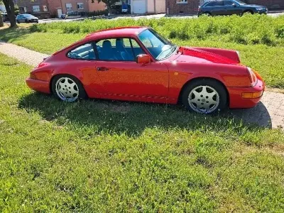 Gebraucht Porsche 911 Carrera 4 250 PS (183 kW) 1989 Rot Coupé