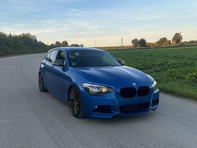 Gebraucht BMW 116 M Sport 139 PS (102 kW) 2014 Blau Kleinwagen
