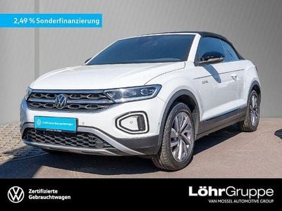 Gebraucht VW T-Roc Cabriolet Goal 150 PS (110 kW) 2025 Pure white Cabrio