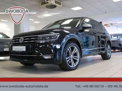 Schwarz Gebraucht 2021 VW Tiguan Allspace R-line SUV | 21.950 € (Guter Preis)