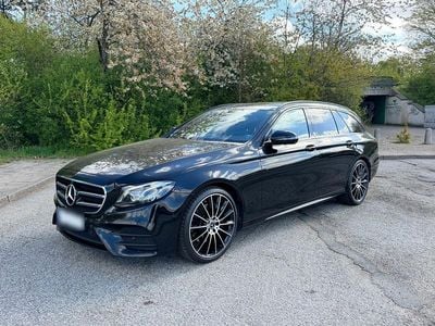 Second-hand Mercedes E200 AMG 184 CP (135 kW) 2017 Negru Break