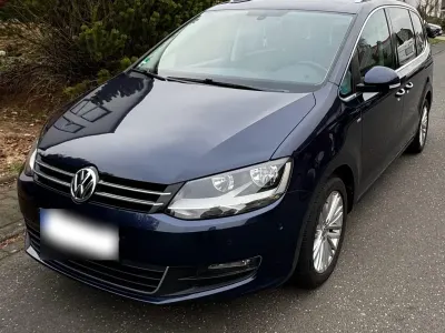 Gebraucht VW Sharan 177 PS (130 kW) 2014 Blau Van / Kleinbus
