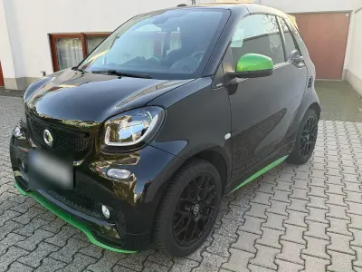 Occasion Smart ForTwo Cabrio Brabus 60 kW (82 ch) 2017 Noir Cabriolet