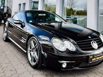 Usata Mercedes SL55 AMG AMG 500 CV (367 kW) 2004 Nero Cabrio