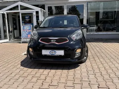 Gebraucht Kia Picanto Spirit 86 PS (63 kW) 2012 Schwarz Kleinwagen