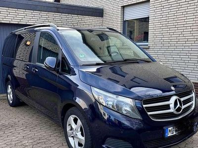 Gebraucht Mercedes V220 Edition 190 PS (139 kW) 2016 Blau Van / Kleinbus