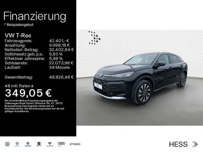 Neu VW T-Roc Cabriolet IQ Drive 150 PS (110 kW) 2026 Schwarz SUV