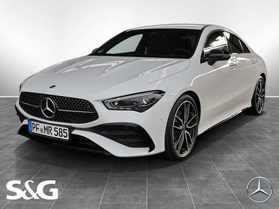 Gebraucht Mercedes CLA200 AMG 163 PS (119 kW) 2026 Unilack polarweiß Coupé