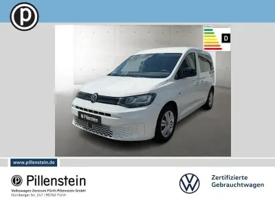 Gebraucht VW Caddy Basis 102 PS (75 kW) 2021 Weiß Van / Kleinbus