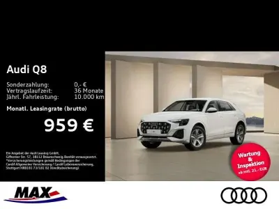 Ny Audi Q8 Ambiente 394 HK (289 kW) 2026 Hvid SUV