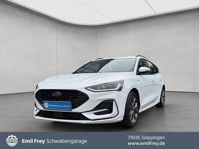 Gebraucht Ford Focus ST-Line X 125 PS (91 kW) 2022 Frozen white Kombi