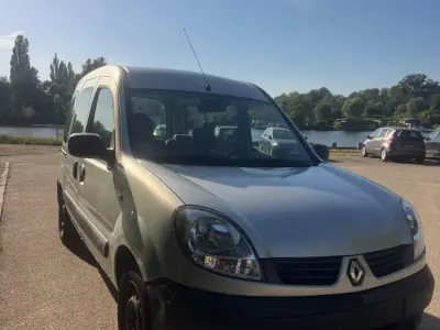 Gebraucht Renault Kangoo Authentique 75 PS (55 kW) 2006 Grau Van / Kleinbus