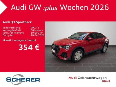 Gebraucht Audi Q3 Sportback Ambiente 150 PS (110 kW) 2025 Progressivrot metallic (metallic) SUV