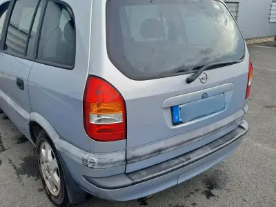 Brugt Opel Zafira 125 HK (91 kW) 2002 Sølv MPV