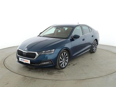 Gebraucht Skoda Octavia First Edition 150 PS (110 kW) 2020 Blau Limousine