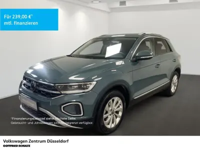Brugt VW T-Roc Style 110 HK (80 kW) 2022 Blå SUV