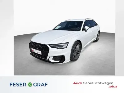 Occasion Audi A6 S-Line 299 ch (219 kW) 2025 Blanc Break