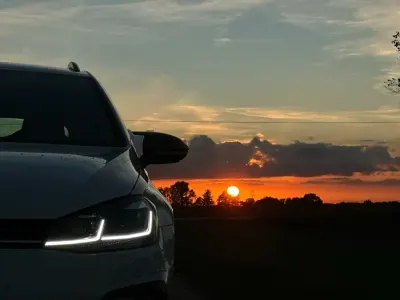 Gebraucht VW Golf VII GTD 184 PS (135 kW) 2019 Weiß Kombi