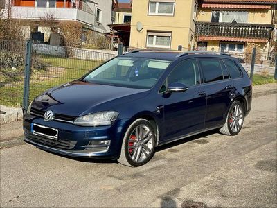 Blau Gebraucht 2015 VW Golf VII LOUNGE Kombi | 8.990 € (Guter Preis)