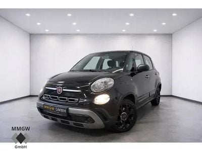 Begagnad Fiat 500L Cross 120 HK (88 kW) 2017 Svart Minibuss