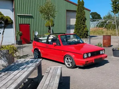 Gebraucht VW Golf Cabriolet 98 PS (72 kW) 1994 Rot Cabrio