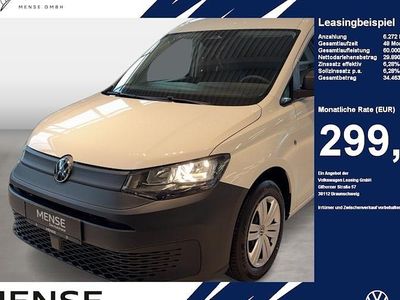 Nouă VW Caddy 102 CP (75 kW) 2026 Alb Monovolum