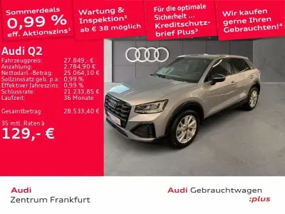 Gebraucht Audi Q2 Advanced Plus 116 PS (85 kW) 2025 Florettsilber metallic SUV