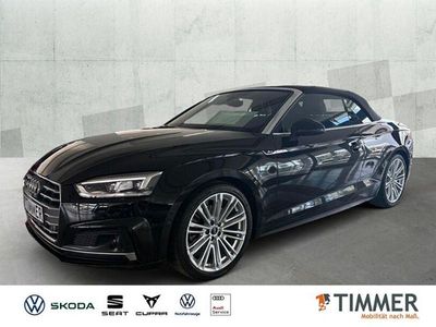 Gebraucht Audi A5 Cabriolet S-Line 190 PS (139 kW) 2019 Schwarz Cabrio