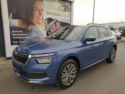 Gebraucht Skoda Kamiq Clever 110 PS (80 kW) 2021 Titanblau metallic SUV