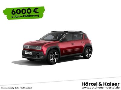 Neu Renault 4 E-Tech Komfort 11 kW (15 PS) 2025 Karmesinrot mit schwarzem dach (rot) SUV