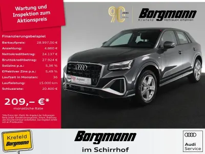 Gebraucht Audi Q2 S-Line 150 PS (110 kW) 2025 Grau / daytonagrau perleffekt SUV