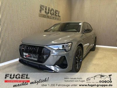 Usata Audi e-tron S-Line 300 kW (408 CV) 2022 Grigio SUV