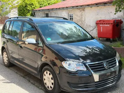 Gebraucht VW Touran 140 PS (102 kW) 2009 Schwarz Van / Kleinbus