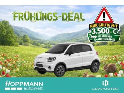 Ny Leapmotor T03 69 kW (95 HK) 2026 Hvid Hatchback