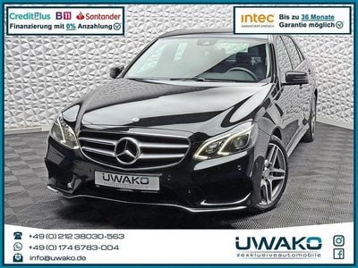 Obsidianschwarz metalliclack Gebraucht 2014 Mercedes E300 AMG Limousine | 19.999 € (Fairer Preis)