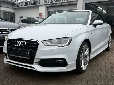 Gebraucht Audi A3 Cabriolet S-Line 140 PS (102 kW) 2014 Weiß Cabrio